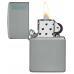 ISQUEIRO ZIPPO FLAT GREY LOGO